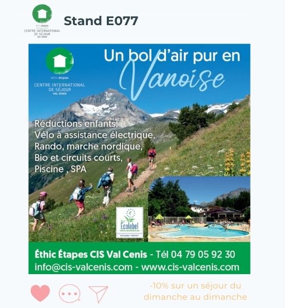 Visuel d'une offre spéciale du Centre International de séjour : -10% sur un séjour du dimanche au dimanche