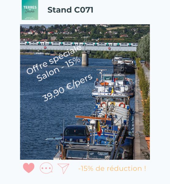 Offre spéciale de Terres en Seine : -15% de réduction !