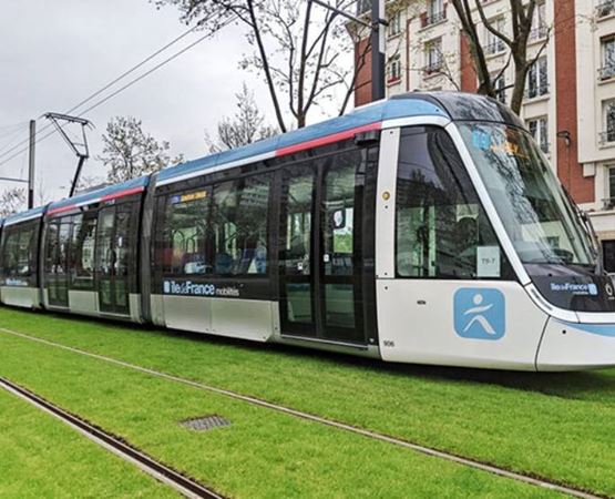 Image d’un tramway parisien