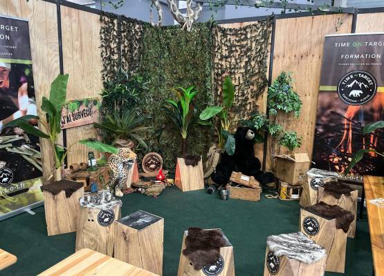 le camp des aventuriers sur le Salon Destinations Nature