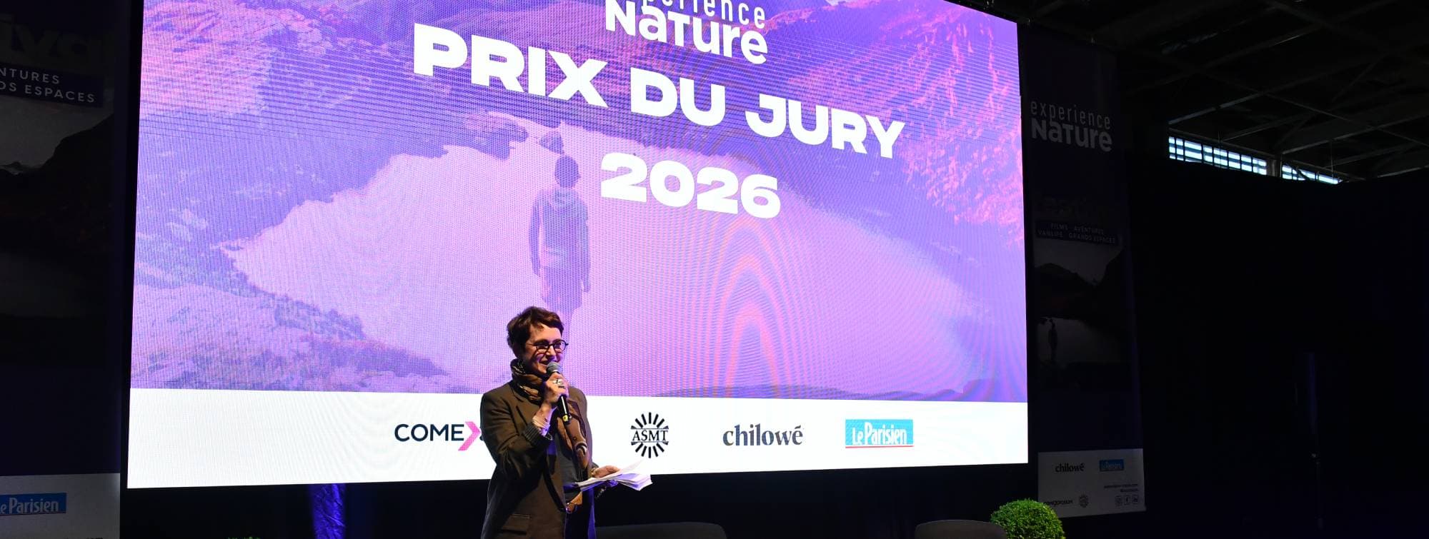 sophie jovillard qui annonce le prix du jury 2026