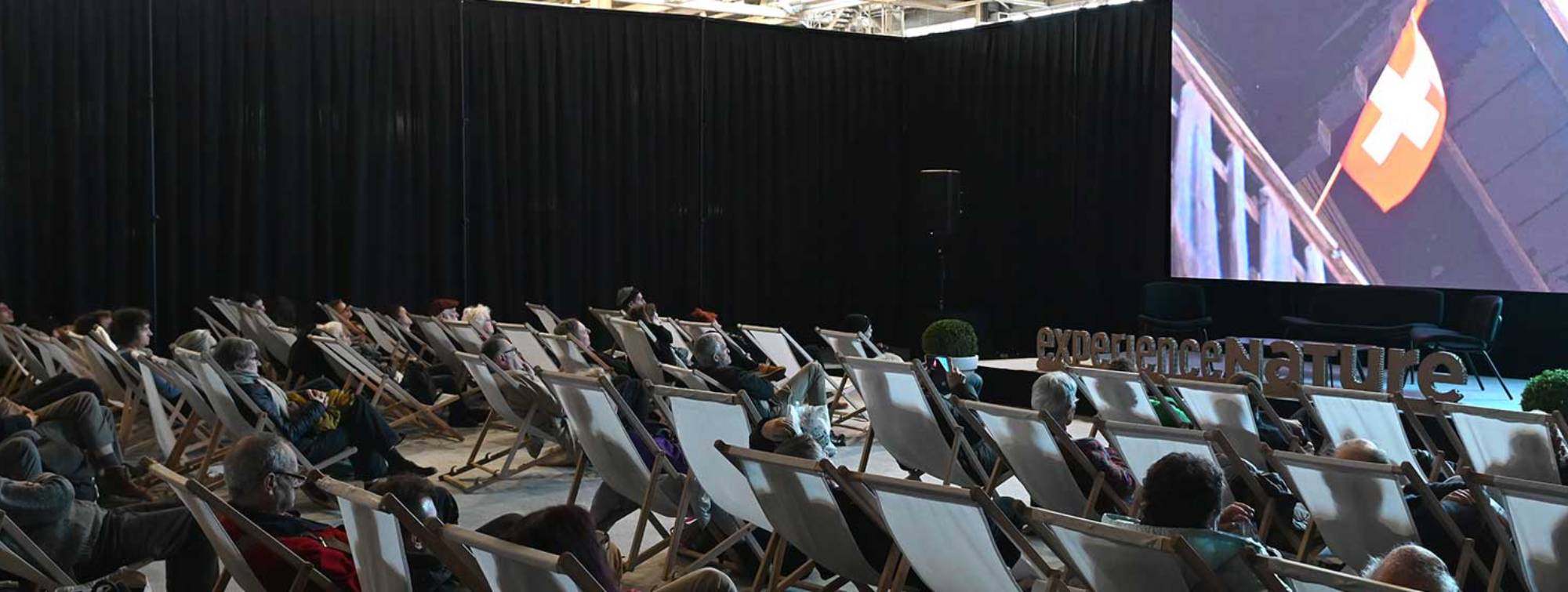 la scène du festival expérience nature