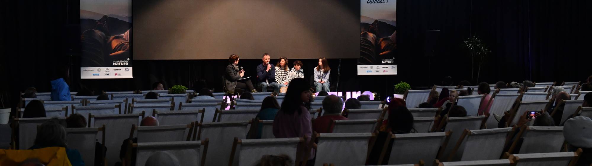 la scène du festival expérience nature