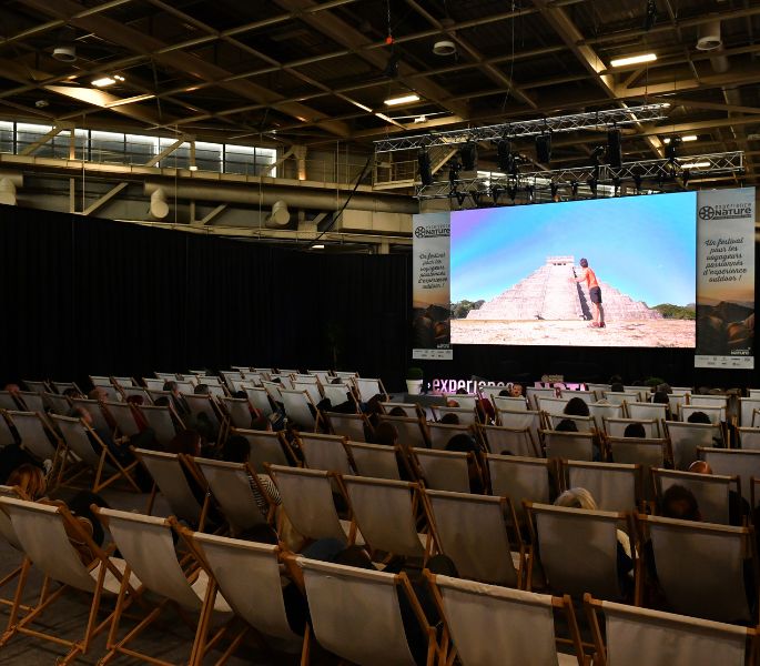 salle de cinéma expérience nature