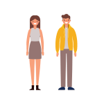 Icone Homme et Femme