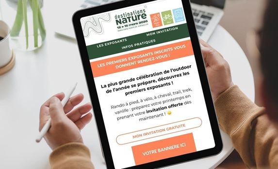 Une newsletter du salon Destinations Nature.