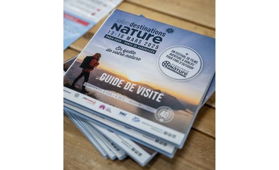 Le guide de visite du salon Destinations Nature. 