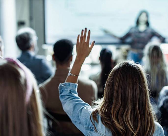 Une participation durant la conférence