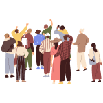 Icone d'une foule de personnes