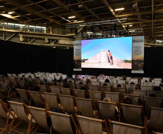 la salle de festival Expérience Nature