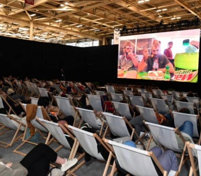 la salle du festival de films Expérience Nature