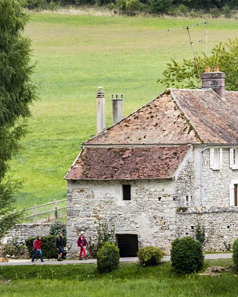 Château dans le parc du Vexin