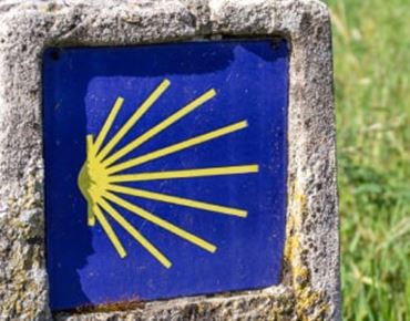 Le symbole du chemin de Compostelle