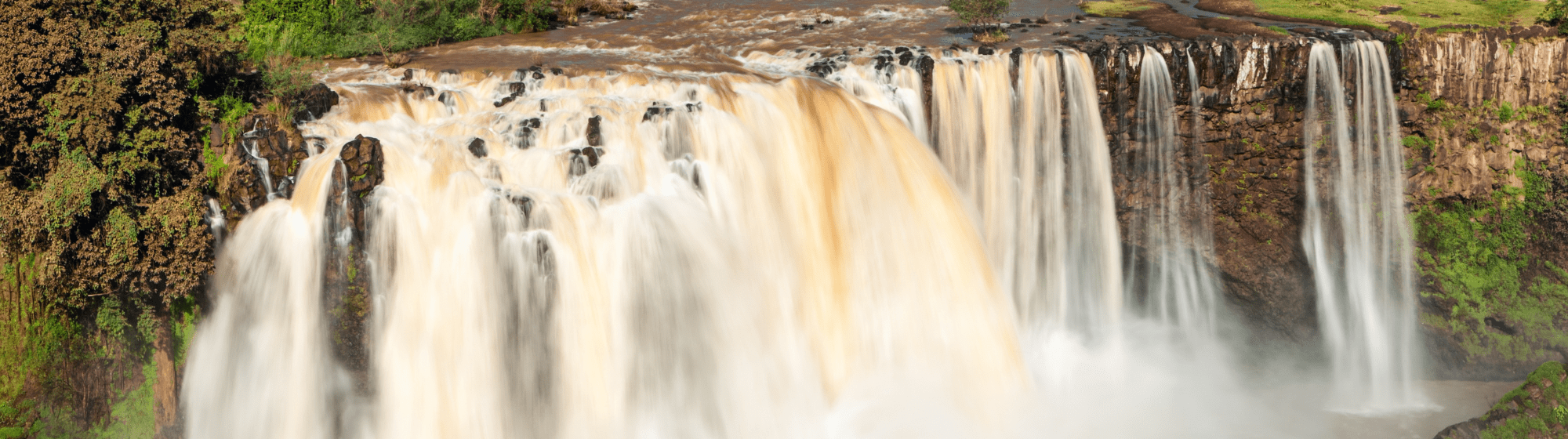 Une cascade naturelle
