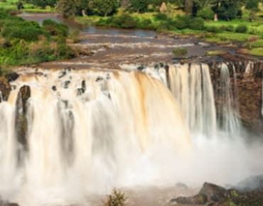 Une cascade naturelle