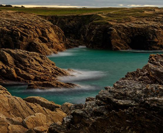 Falaises en bord de mer