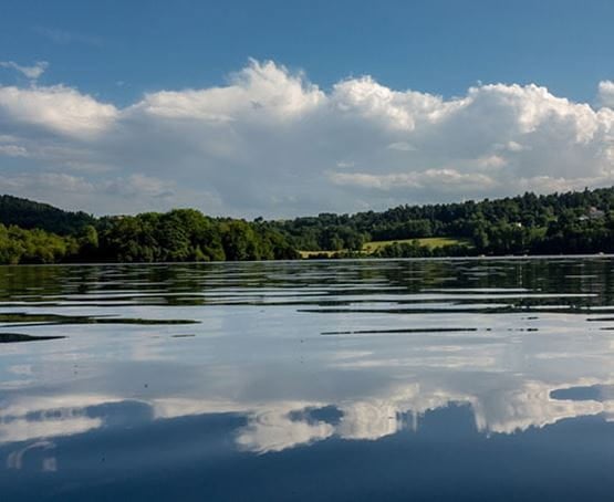 Un lac en Auvergne