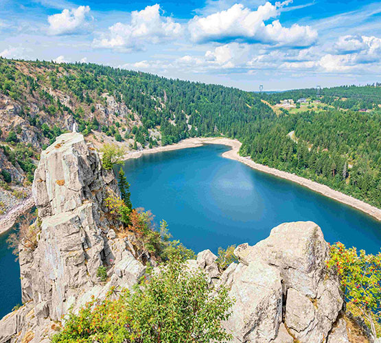 Une vue sur les Vosges
