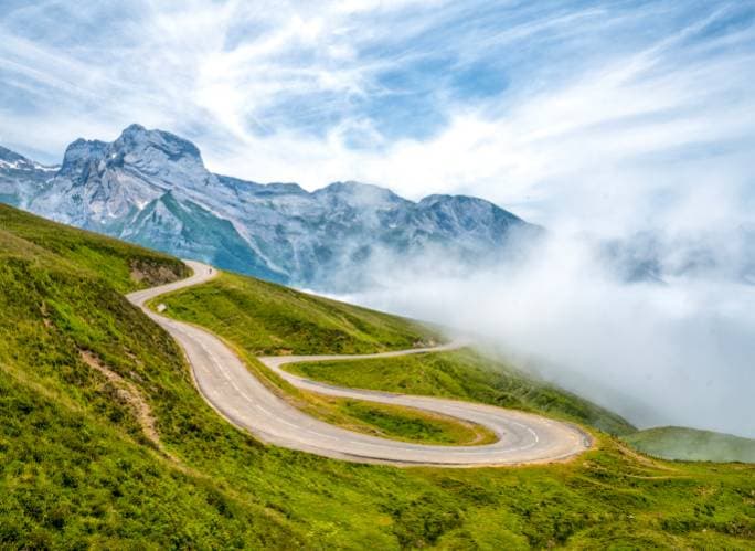 une boucle pour le tour de france