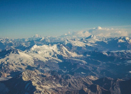 Le Paso Ticlio dans les Andes, au Pérou