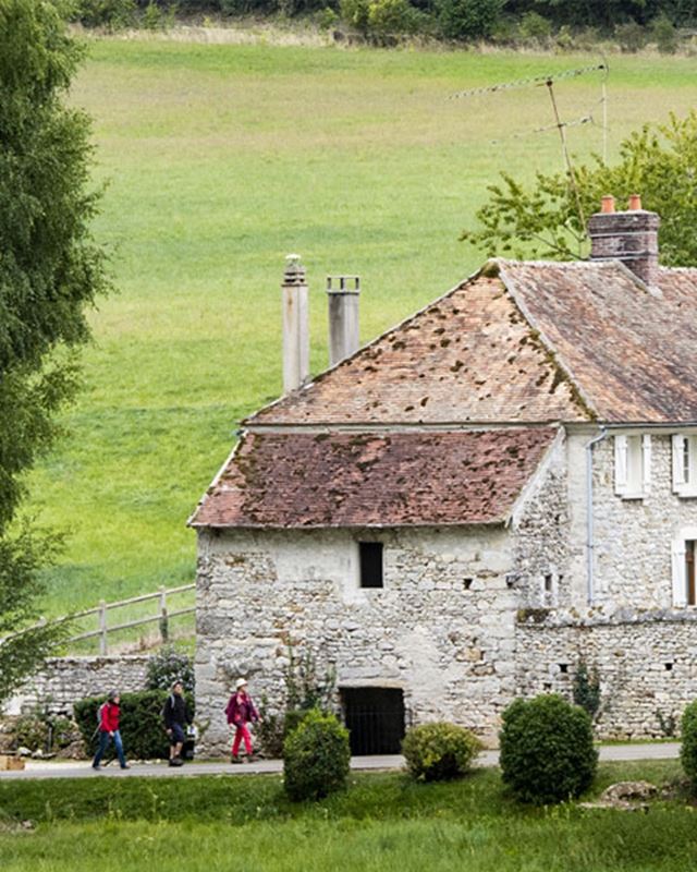 Château dans le parc du Vexin