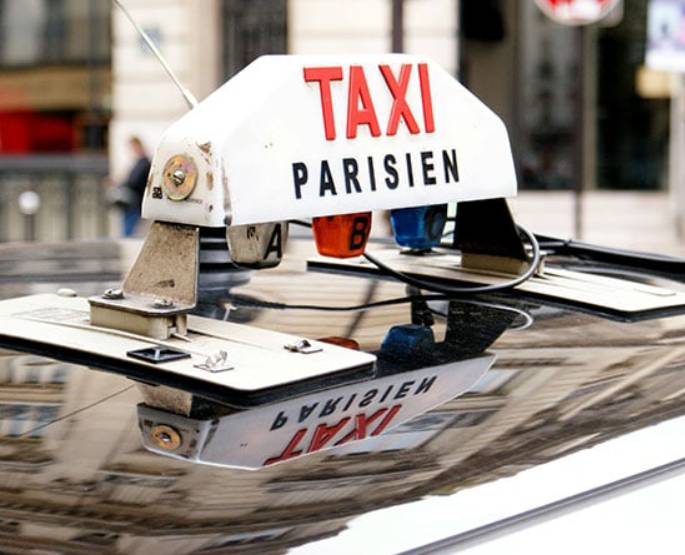 Un taxis parisien