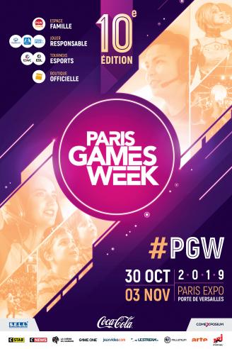 Affiche Paris Games Week 2019